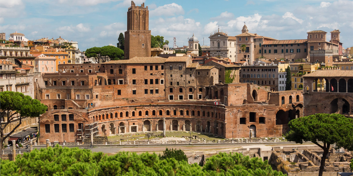 LAZIO - Die Trajansmärkte in Rom